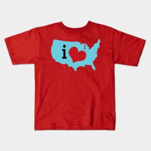 Heart USA Kids T-Shirt